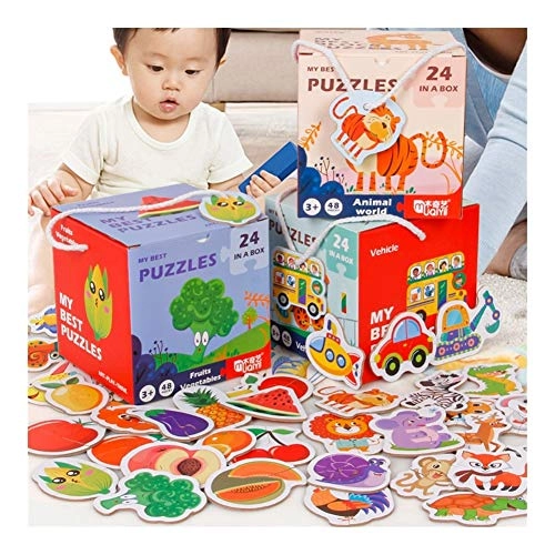 Cognitive Puzzle Jigsaw - 4-6 Years Old 48 pieces