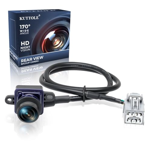 KUTTOLE Rear View Backup Camera - Night Vision 170° Wide-Angle