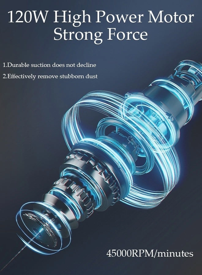 2 in 1 Car Vacuum Cleaner