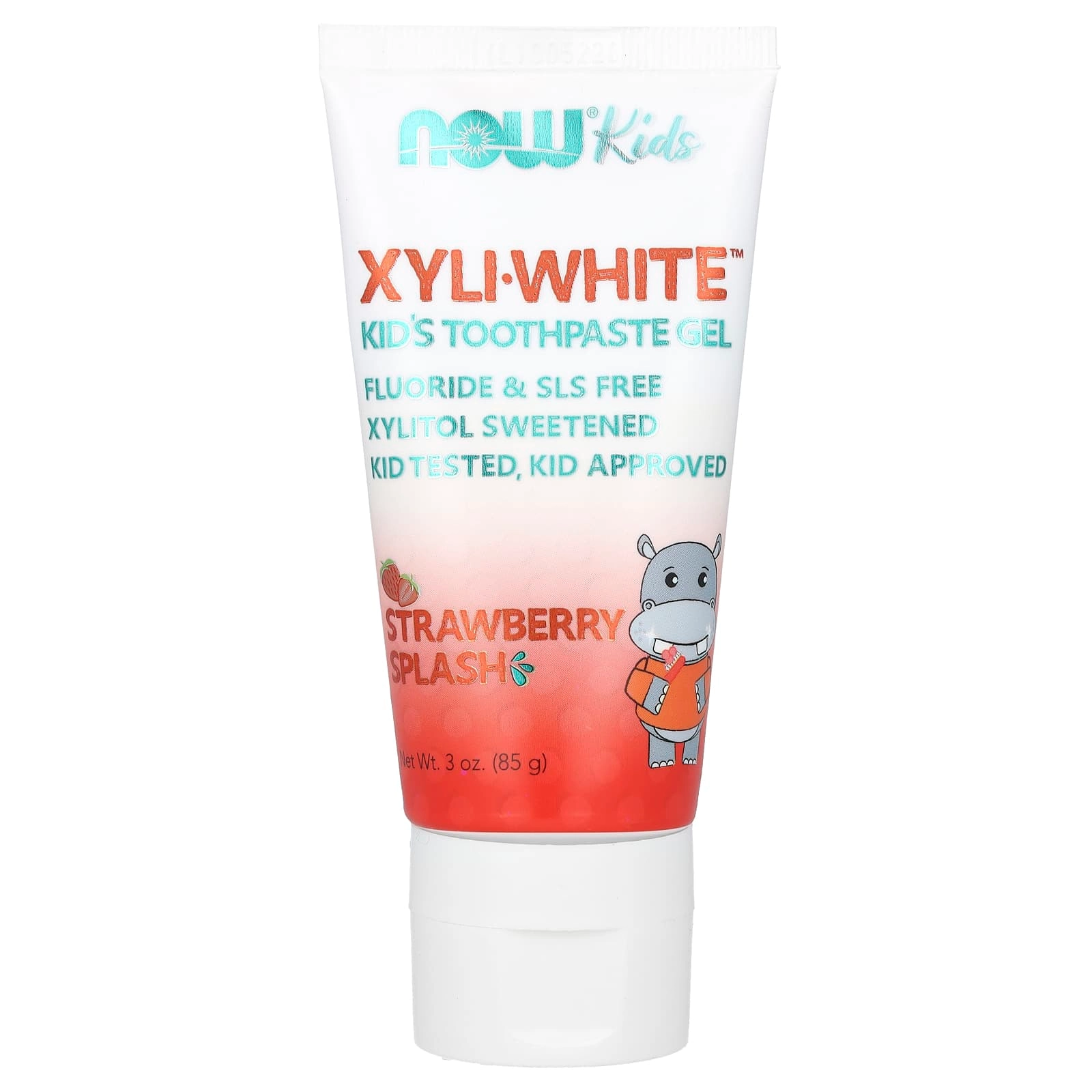 NOW Foods XyliWhite Strawberry Splash Toothpaste Kid's 85 g