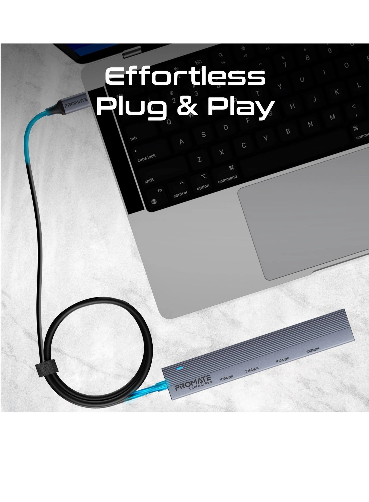 LiteHub-Pro - 4-in-1 10Gbps 15W