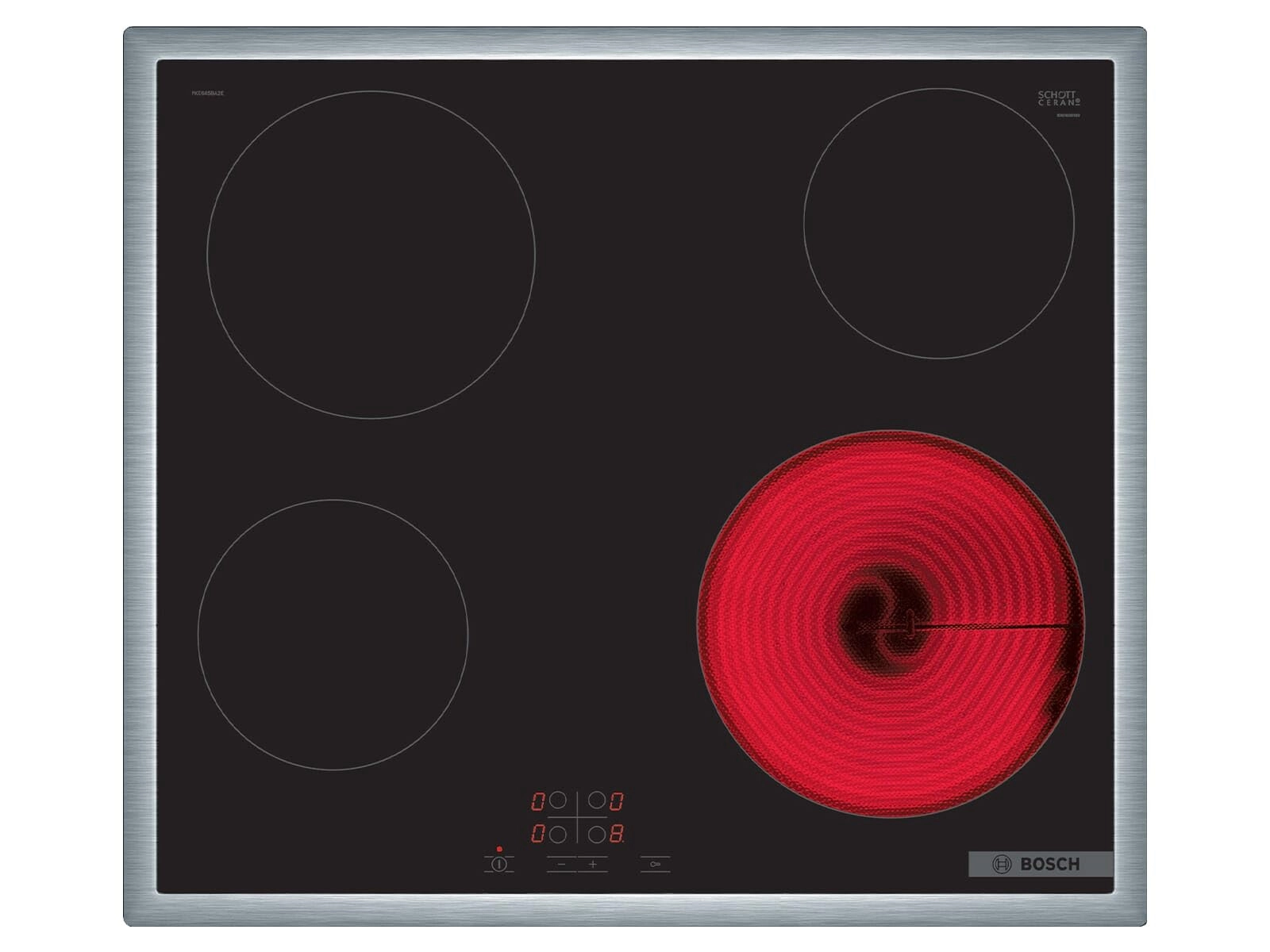 Bosch Serie 4 PKE645BA2E Electric hob
