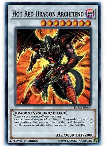 Konami Yu-Gi-Oh! Hot Red Dragon Archfiend HSRD-EN040