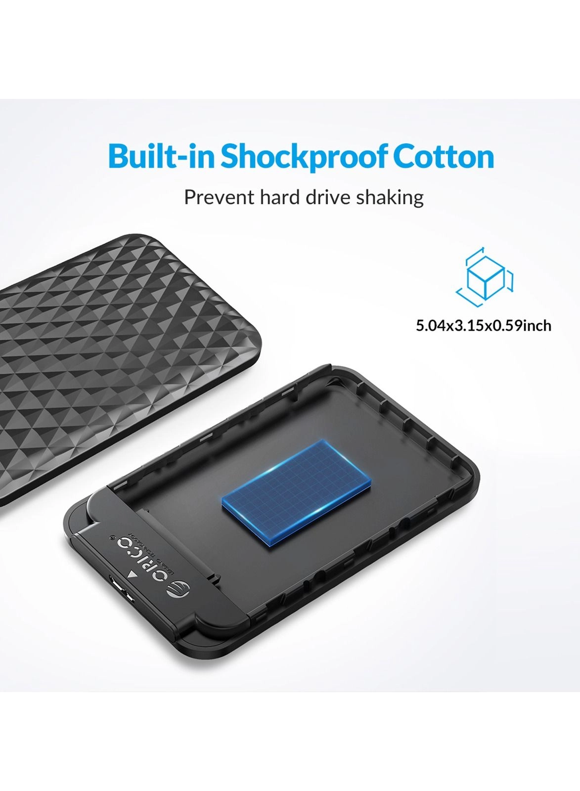 SATA Enclosure - USB 3.2 Type C 5Gbps