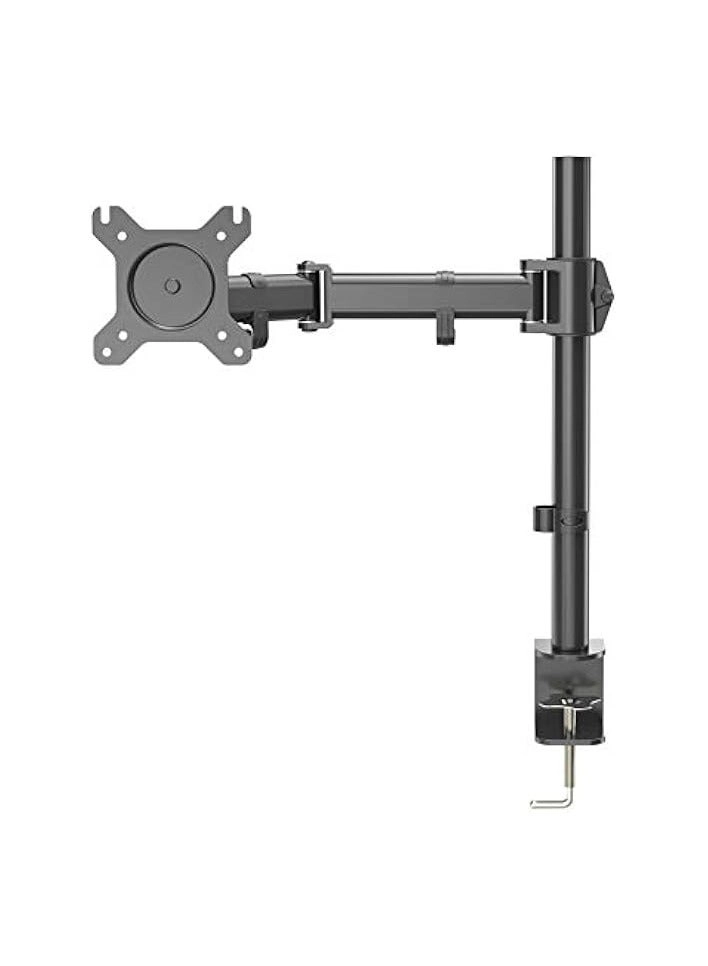 Single LCD Computer Monitor Free-Standing Desk Stand Riser - 1 13 inch to 32 inch