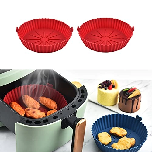 Silicone Air Fryer Liner - food grade silicone 2Pcs