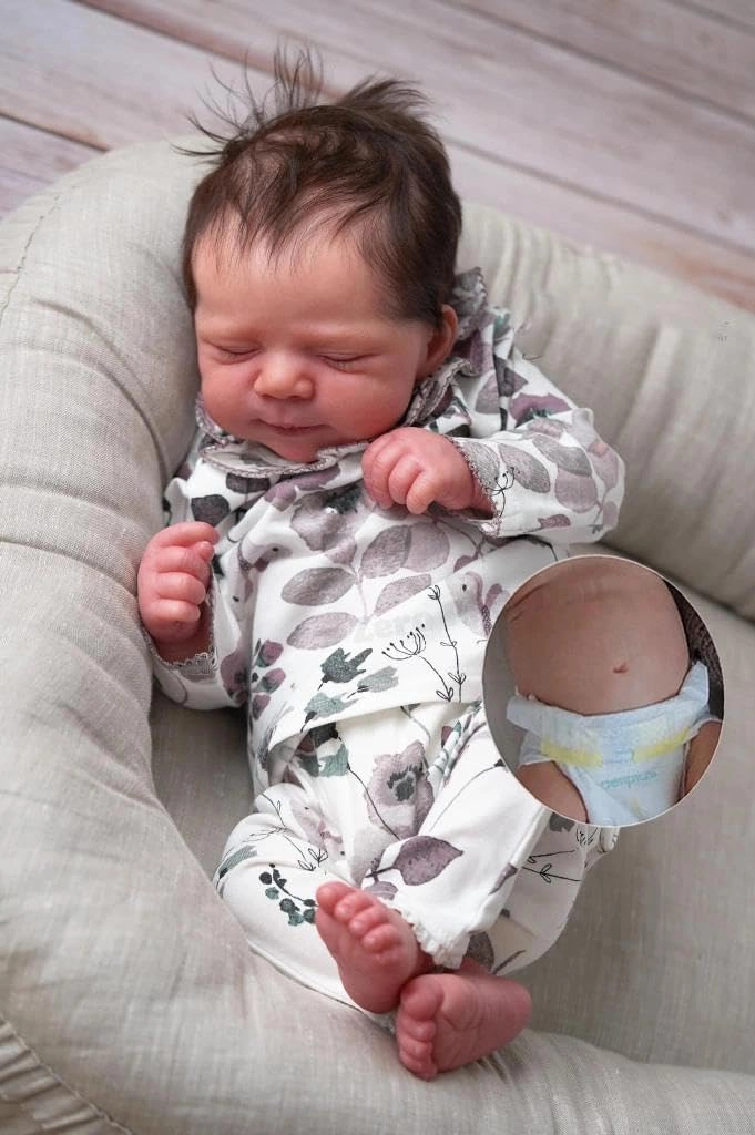 Reborn Baby Doll - 48 cm Full Silicone