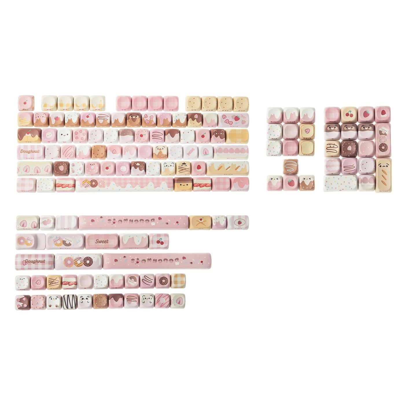 Dough Fluff Keycap Set