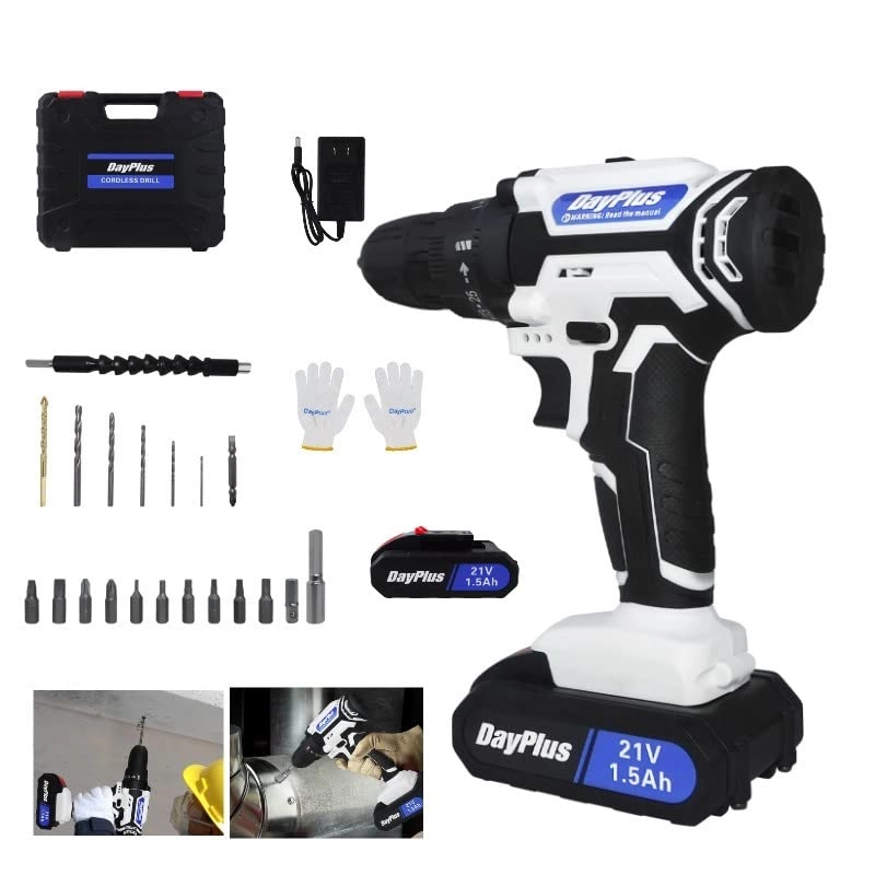 Cordless Drill7 - 1.3E+3 Milliamp Hours