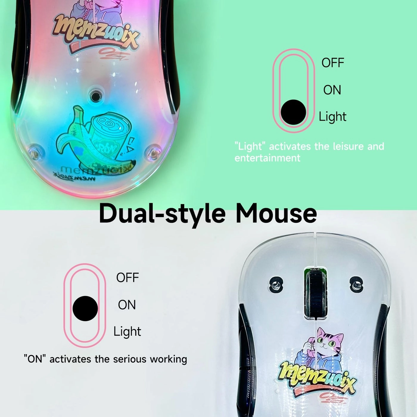 LED Wireless Mouse - USB