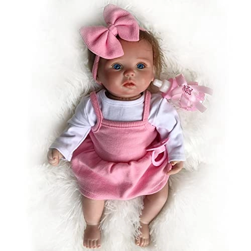 Reborn Baby Doll - 15 Inch Vinyl Mohair
