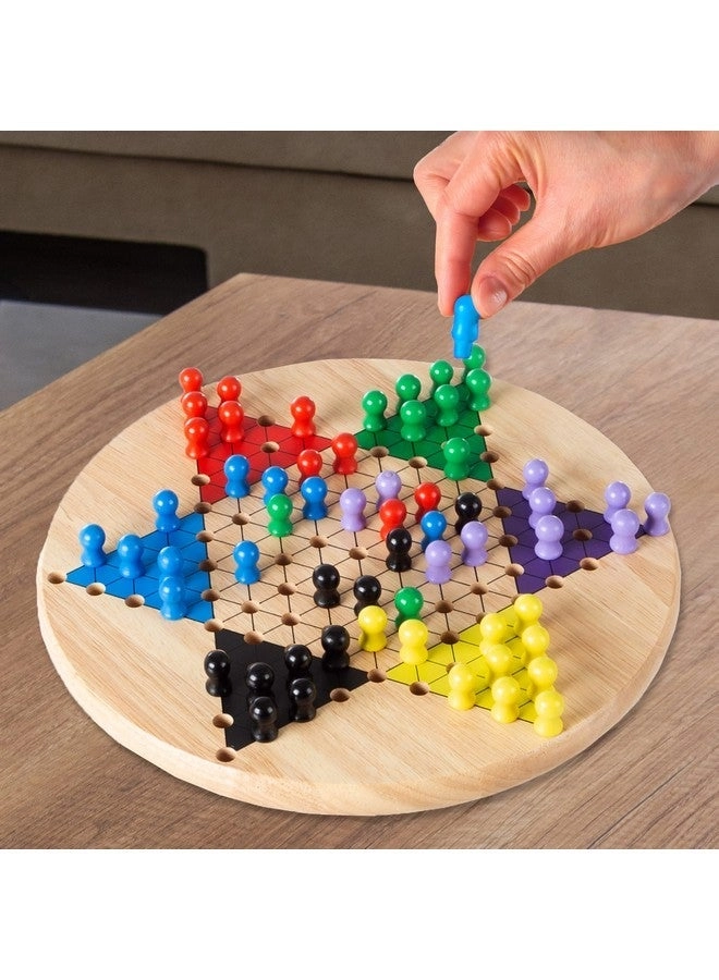 Eckers - 11 Inch Wooden Board Traditional Pegs Set