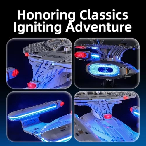 LED Light - for 10356 ICONS Star Trek: U.S.S. Enterprise NCC-1701-D Multicolor