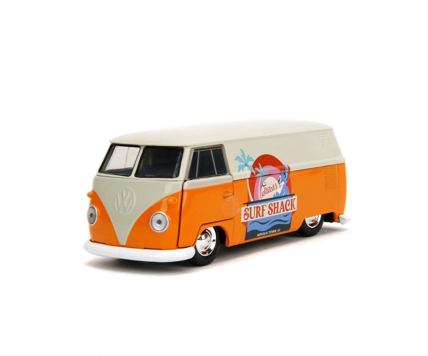 Lilo And Stitch 1961 Volkswagen Bus with Stitch Figure - 1:24