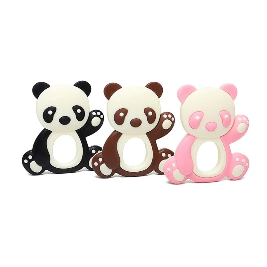 Panda Shape Teether - Silicone