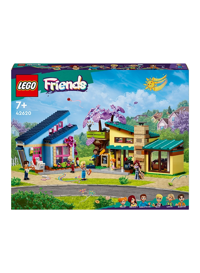 Friends Olly and Paisley's Family Houses (42620)