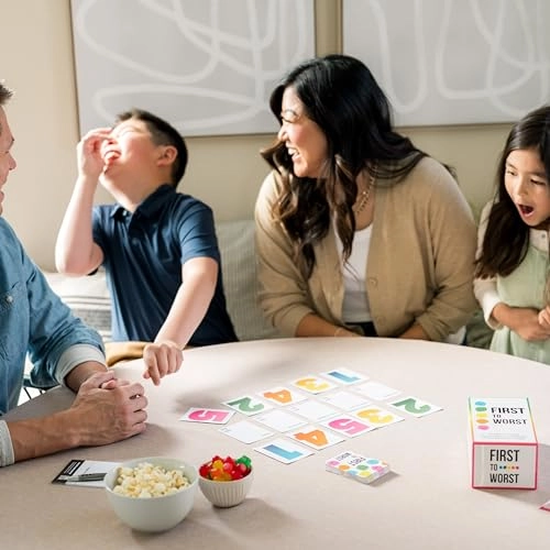 The Card Game About How Your Friends and Family Rank Things - English 8+