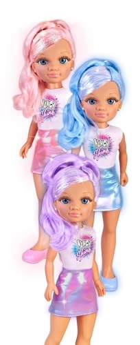 Fashion Doll - Long Hair Metallic Pink Hair Ages 3+