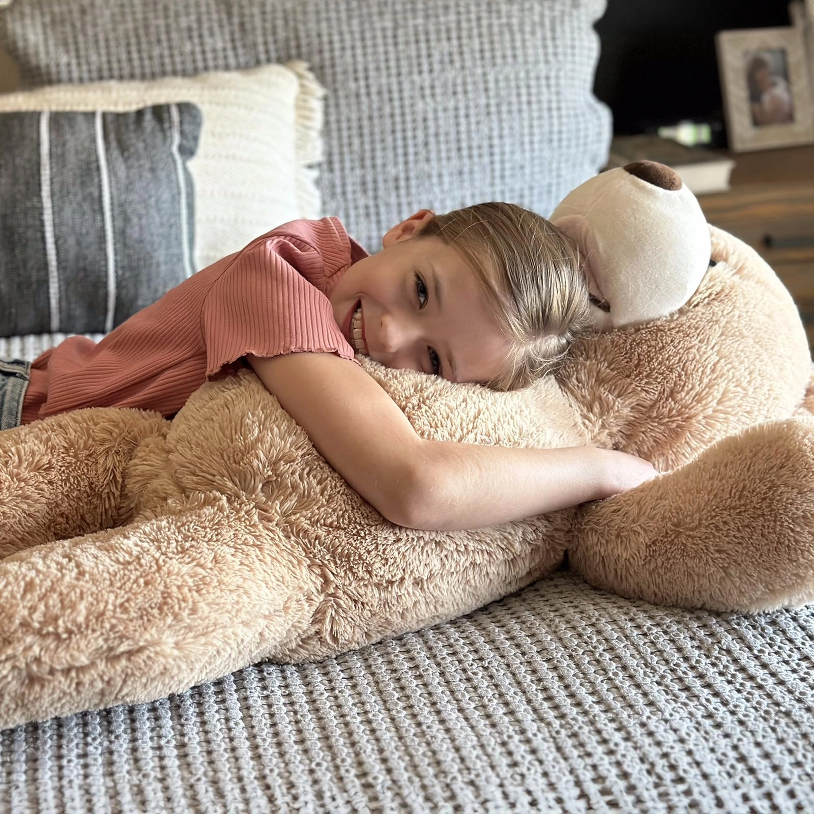Teddy Bear - 39 inches Gray
