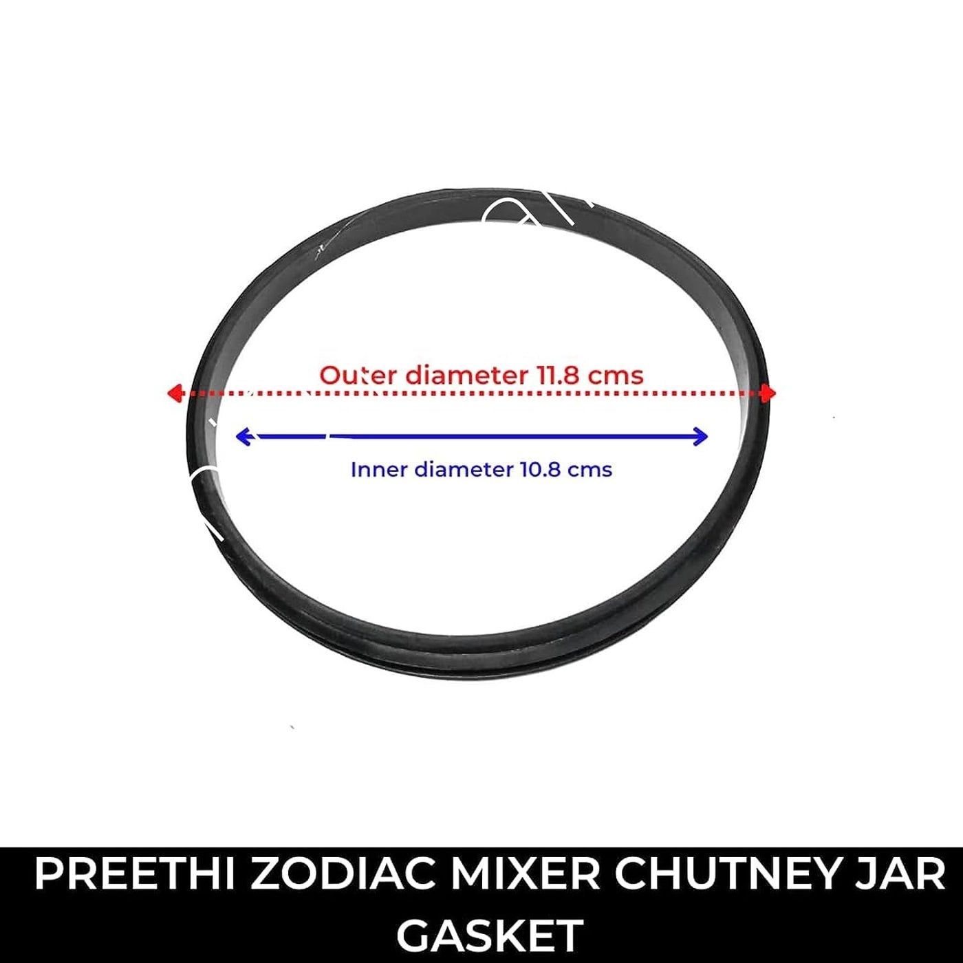 Mixer Grinder Chutney Small JAR Gasket - 4 Units Silicone 91 cm