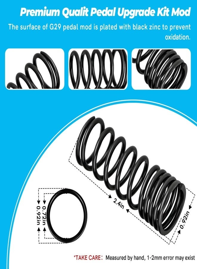 Complete Pedal Return Spring Upgrade Kit Add-on - G25/G27/G29/G920/G923 Pack