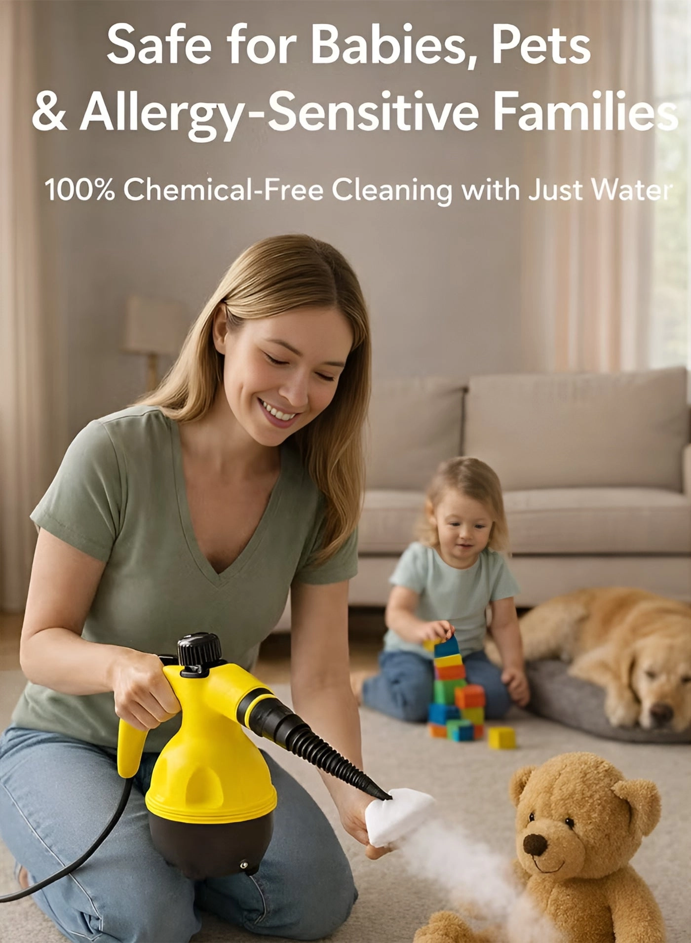 Handy Steam Cleaner - 3 Bar (300KPa)