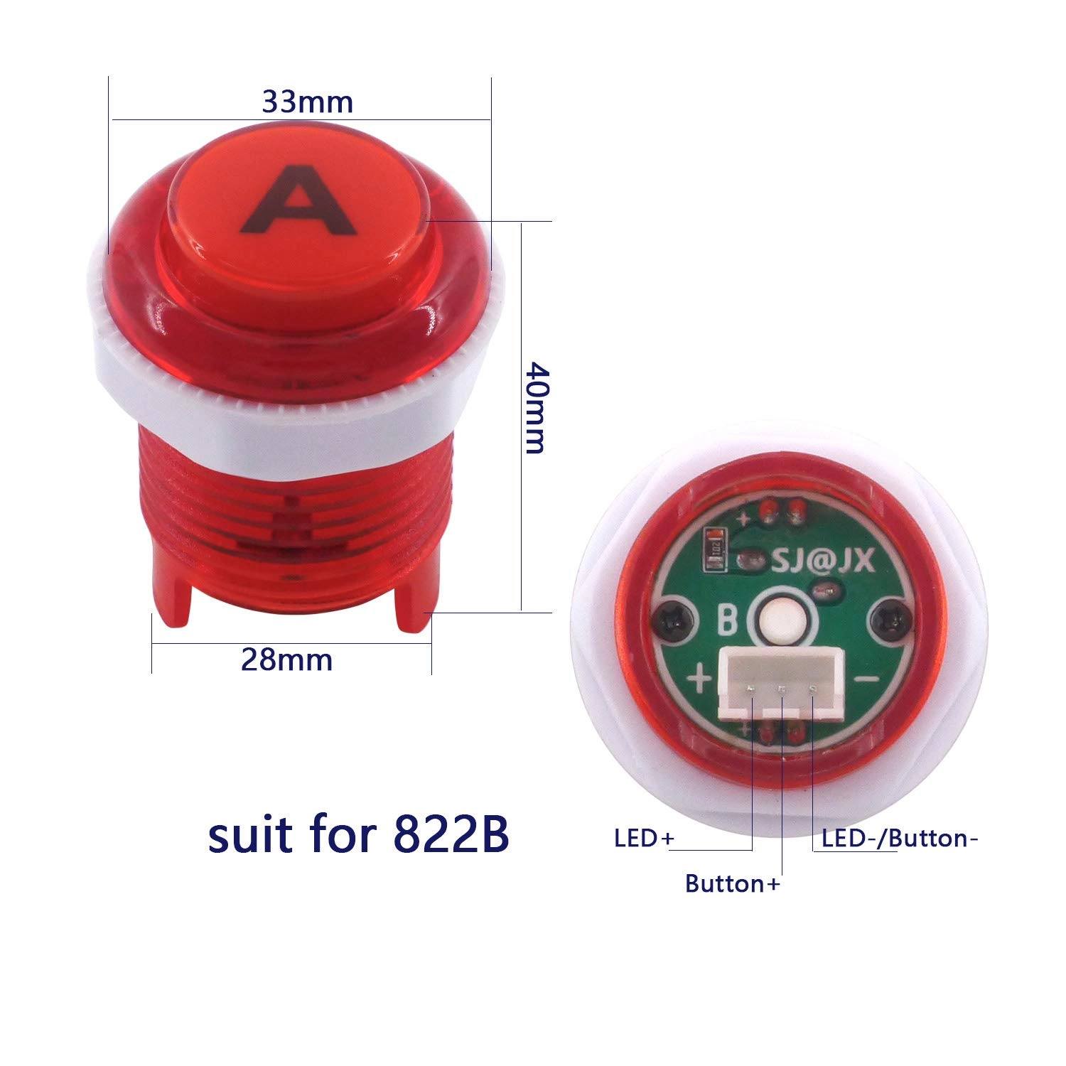 Arcade Stick DIY Kit - yellow