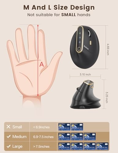 Vertical Mouse - Wireless