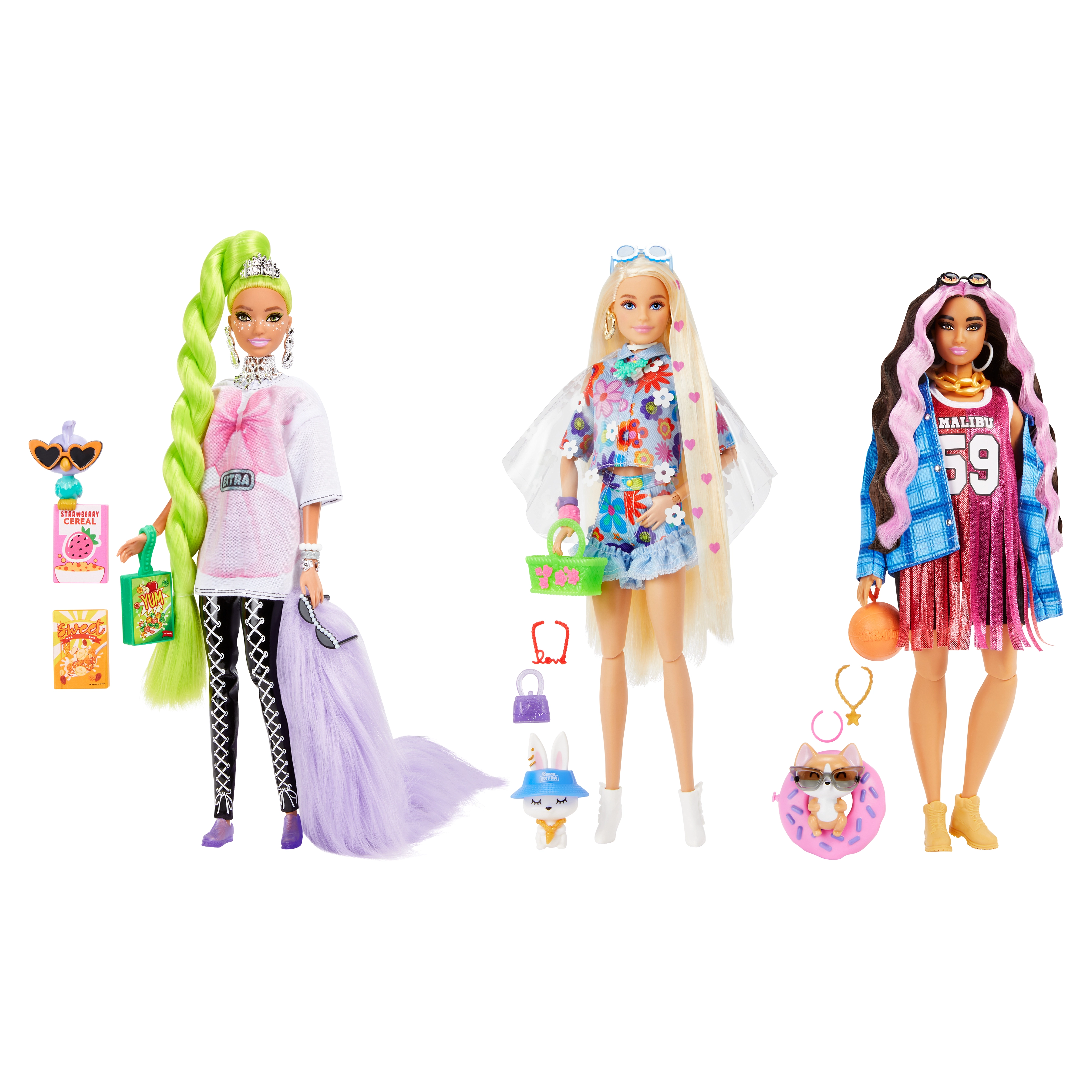 Barbie Extra Fancy - Doll Accessories Matching pet Ages 3+