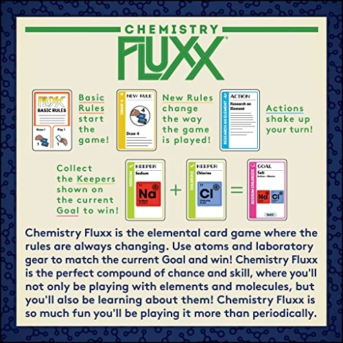 Fluxx: Chemistry - 8 years and up 120 pieces