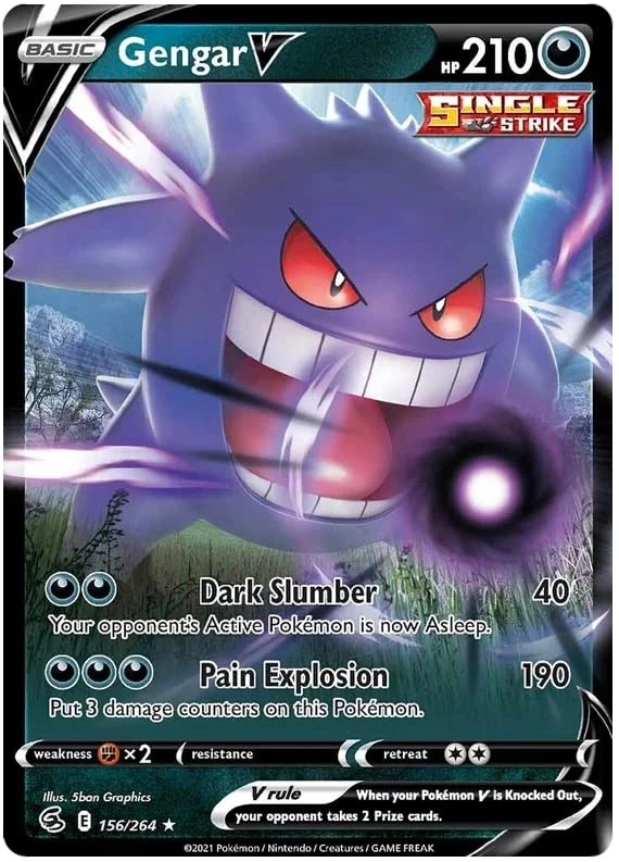 Pokémon Gengar V 156/264