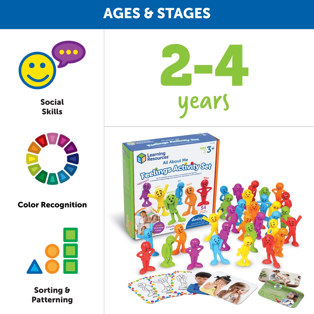 All About Me Feelings Activity Set - Suitable for 3 years and above