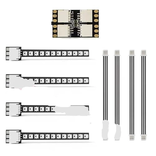 12 LED Lamp Beads - 4 Pieces 38mm/25mm