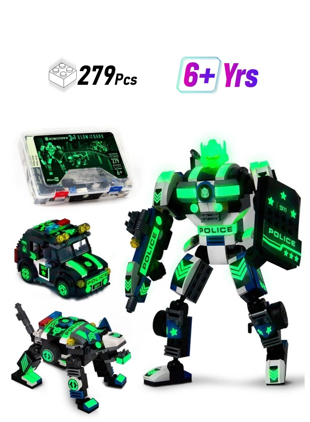 JitteryGit Robot Police Mech