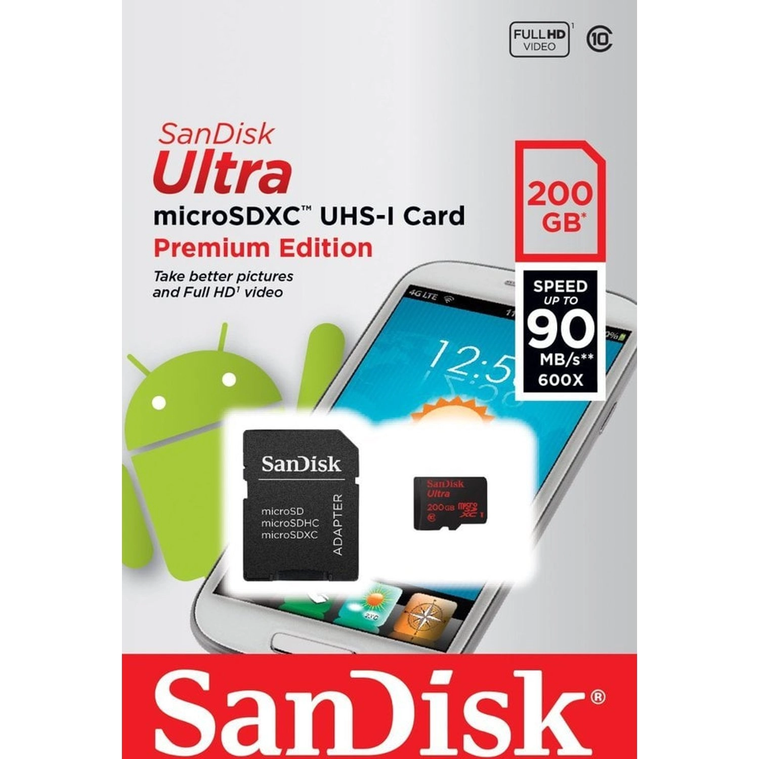 SanDisk Ultra microSDXC UHS-I 200GB