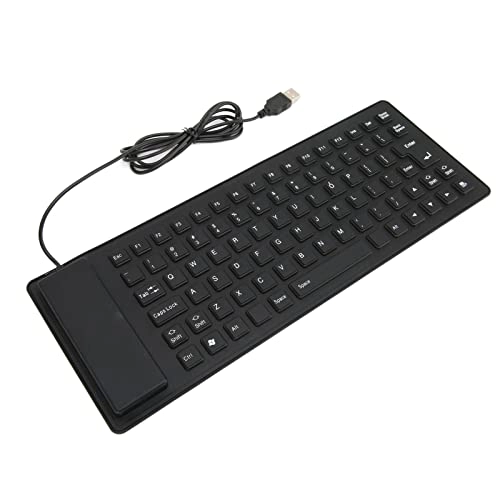 Foldable Silicone Keyboard - Wired/Wireless