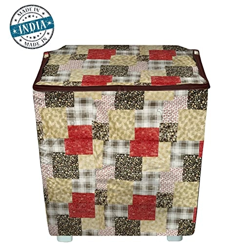 PVC Waterproof Front Load Washing Machine Cover - 5KG to 7.5KG Blue