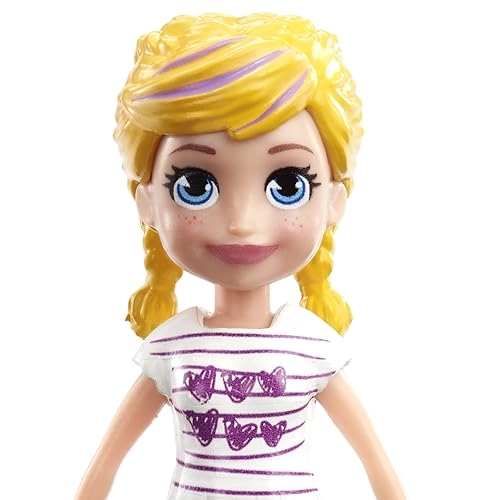 Polly Collectible Doll - 3 1/2" Tall Plastic Ages 4+