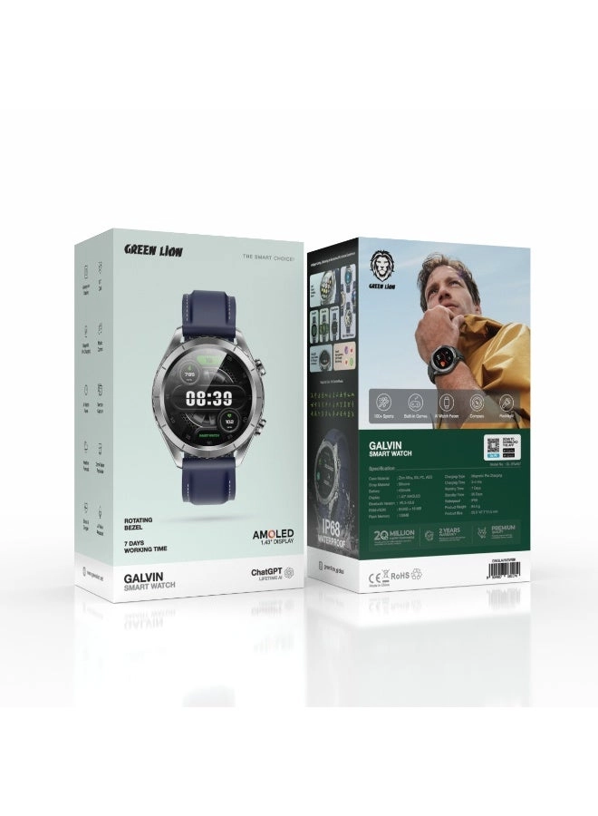 Galvin Smart Watch Stainless Steel