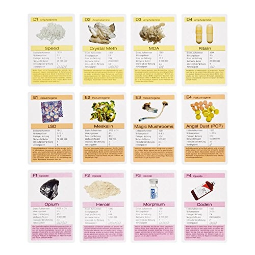 Quartet - Drug Card Game