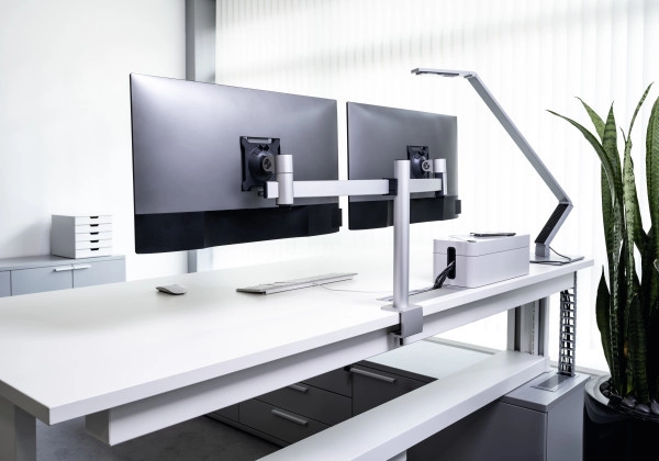 Monitor Mount Select - For 2 Screens 32" VESA 75 x 75 mm or 100 x 100 mm