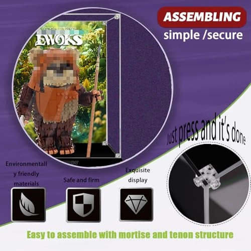 Display Case for Lego 75430 - 30 x 20 x 25 cm transparent