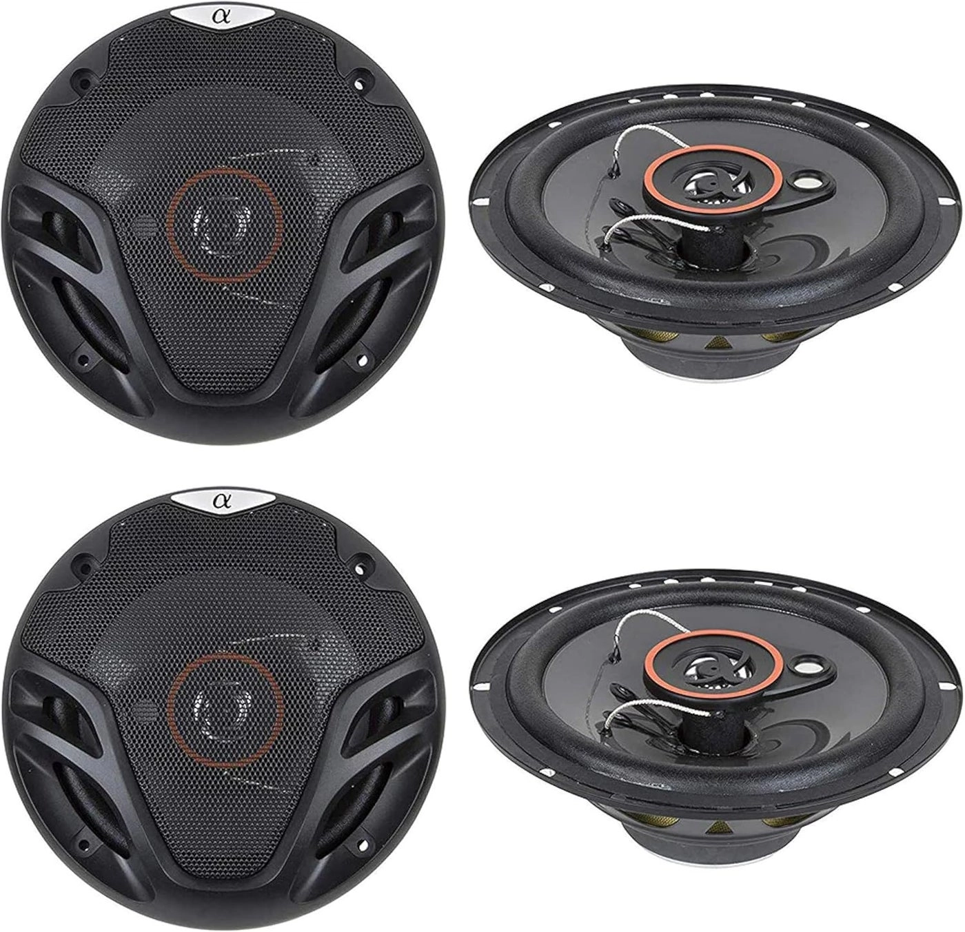 Alphasonik AS265P - 6.5-Inch 4-Way 350W