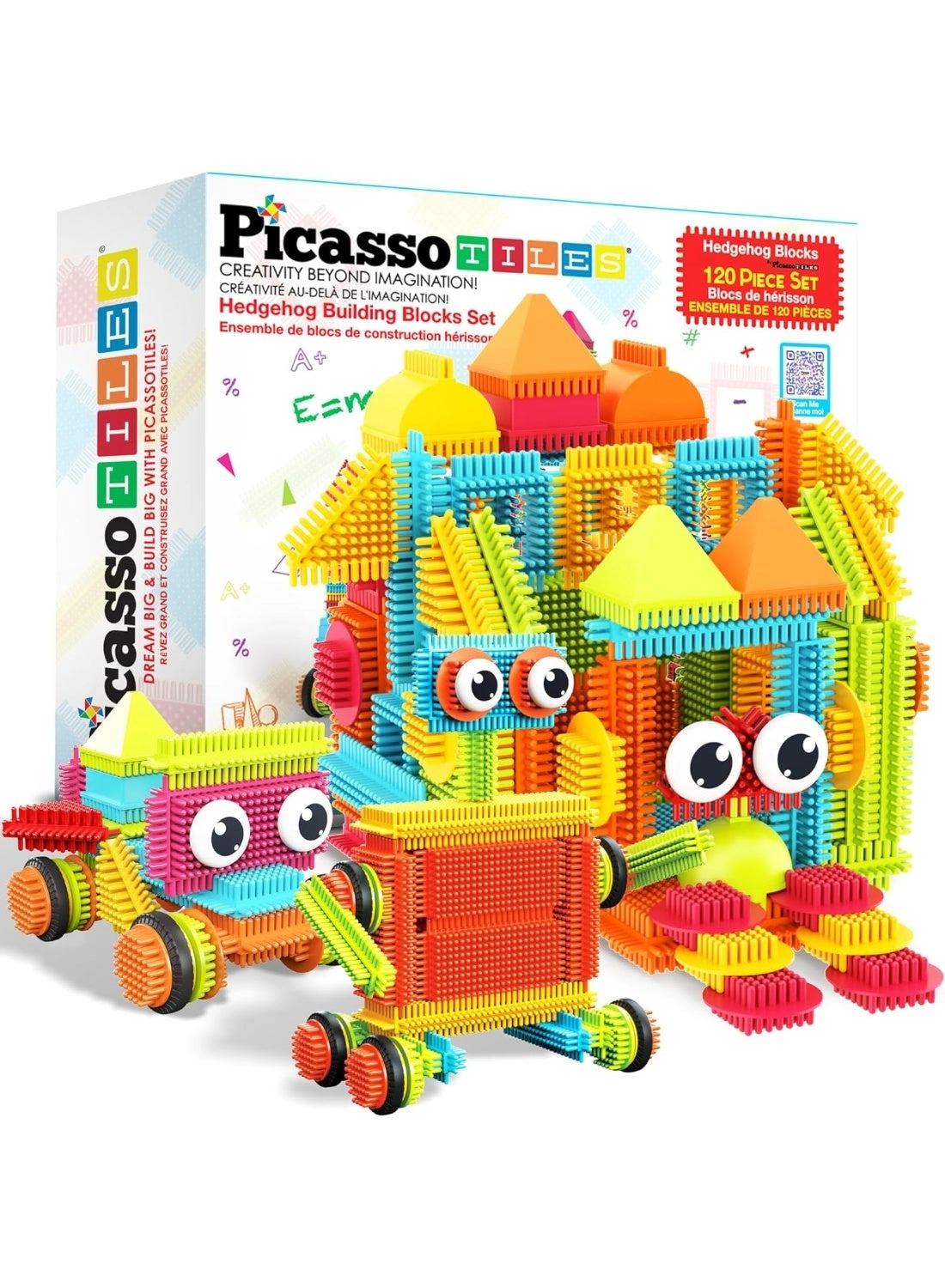 Magnetic Blocks Hedgehog - 120pcs