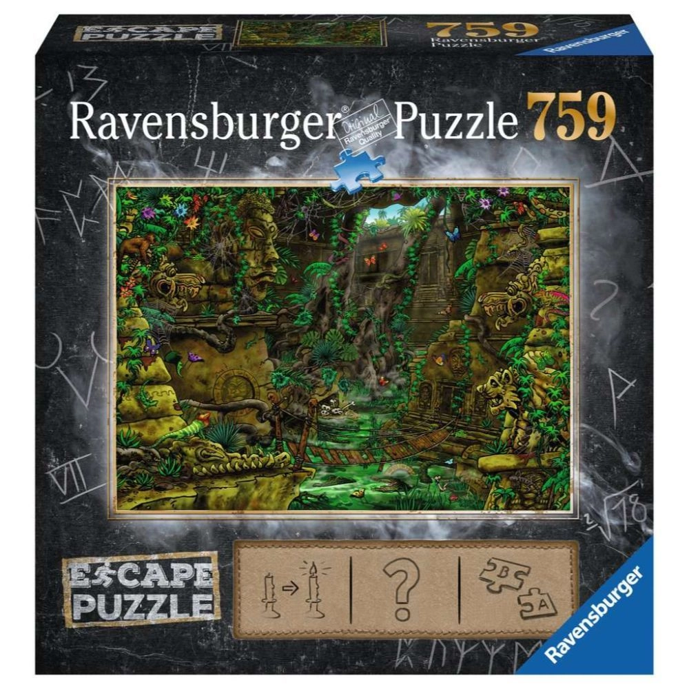 Ravensburger Escape 2 Temple Ankor Wat Puzzle (EM-19957-0) - 759 pcs