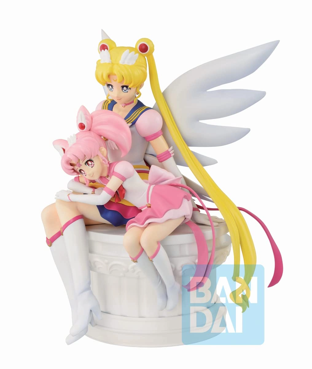 Bandai Spirits Ichibansho Eternal Sailor Moon + Eternal Sailor Chibi Moon - Eternal Sailor Guardians
