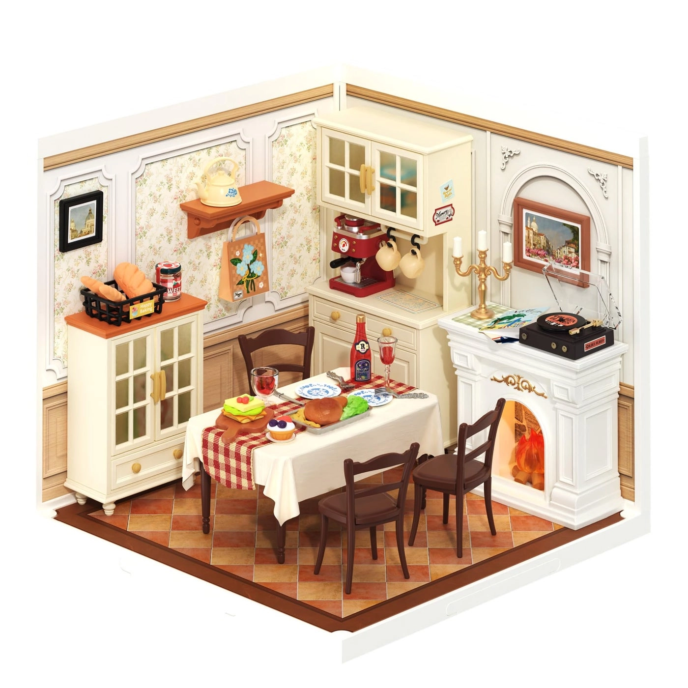 Miniature House Super Creator Series - dining room