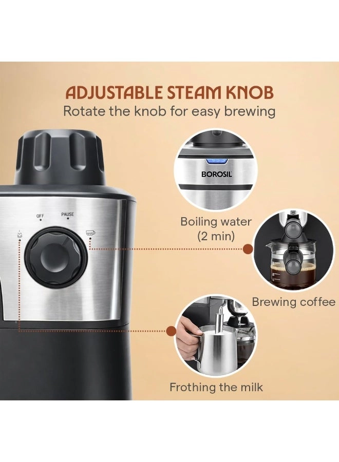 Brew Mate - 6 Cups Drip Borosilicate Carafe