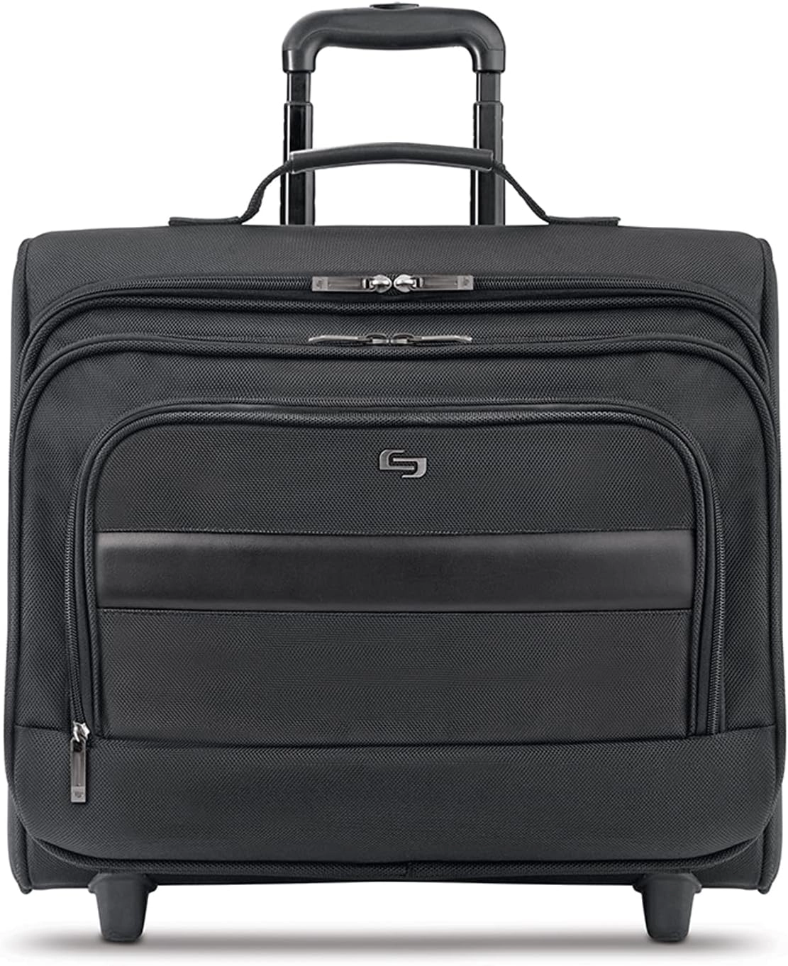 Solo Columbus Rolling Overnighter Case for 15.6-Inch Laptop