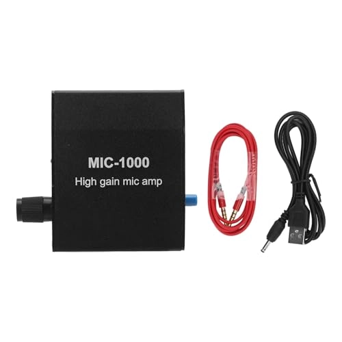 Microphone Amplifier - 1000 times amplification ALC Aluminum Alloy Shell